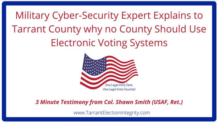 ShawnSmith3MinutesNoCountyShouldUseElectronicVotingSystems.JPG